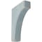 Ekena Millwork 1 3/4"W x 6"D x 8"H Clarksville Wood Vintage Decor Bracket, Driftwood Blue BKTWD02X06X08CVBU - alternate 1